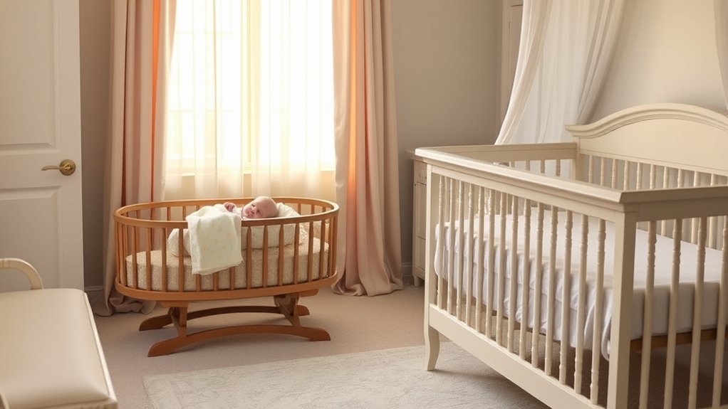 safe bassinet to crib transition