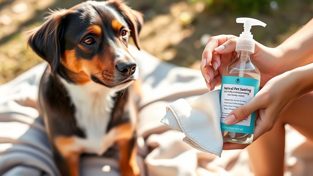 safe dog cleaning alternatives