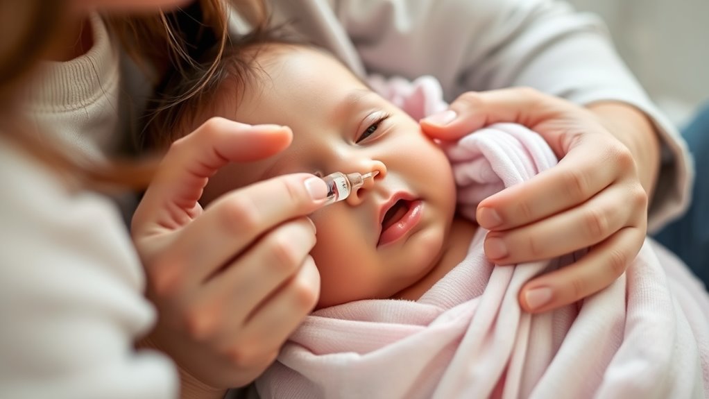 safely clear baby s phlegm