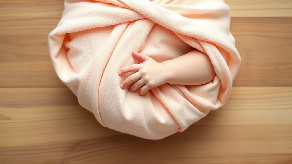 securely swaddle your baby