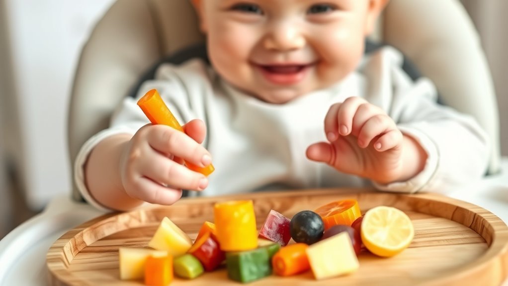 self feeding solid foods