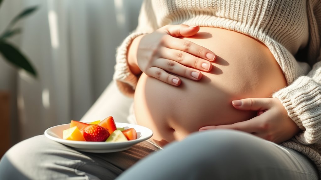 snack to stimulate baby movement