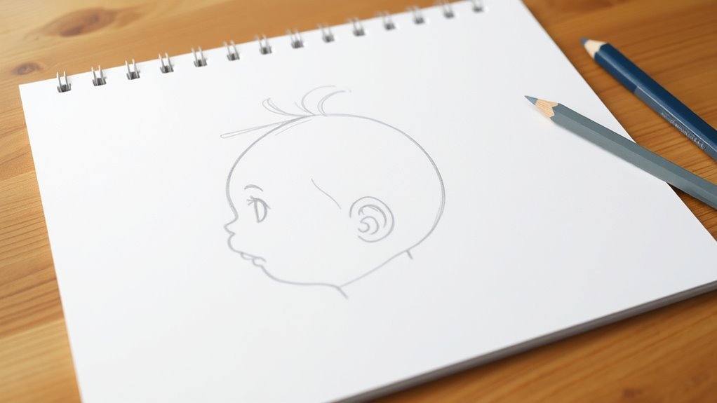 soft oval head shape