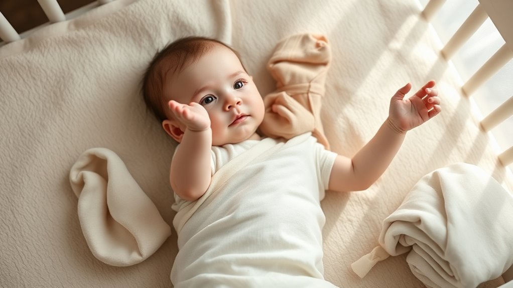 stop swaddling at rolling