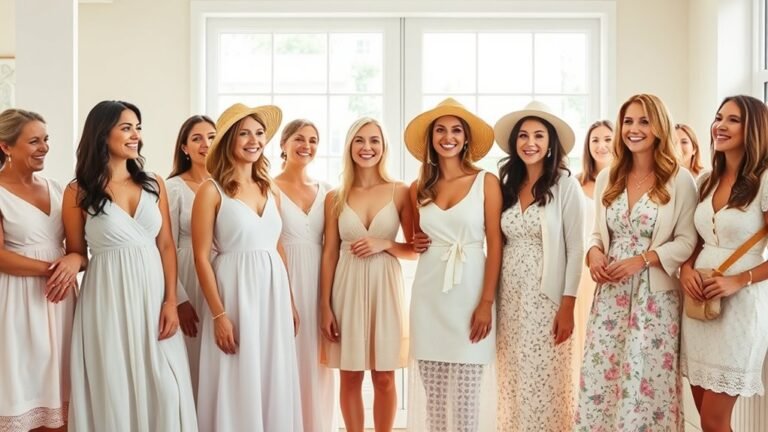 stylish baby shower attire