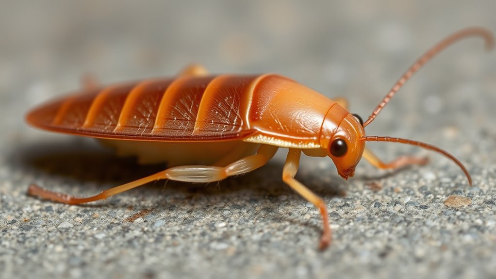 tiny flat bodied nymphs