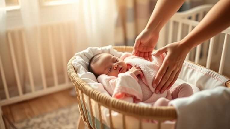 transitioning baby to crib