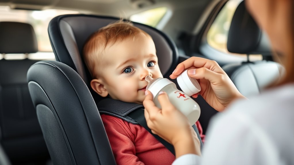 upright car seat safety