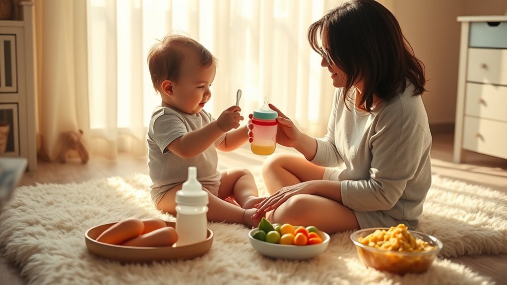 weaning baby from formula