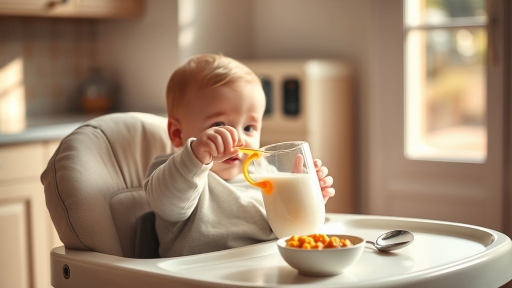weaning baby from formula