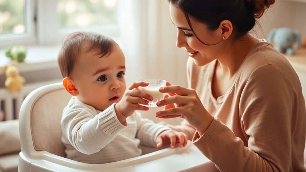 weaning off formula guidance
