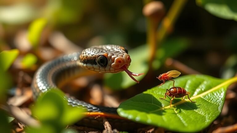 wild baby snake diet