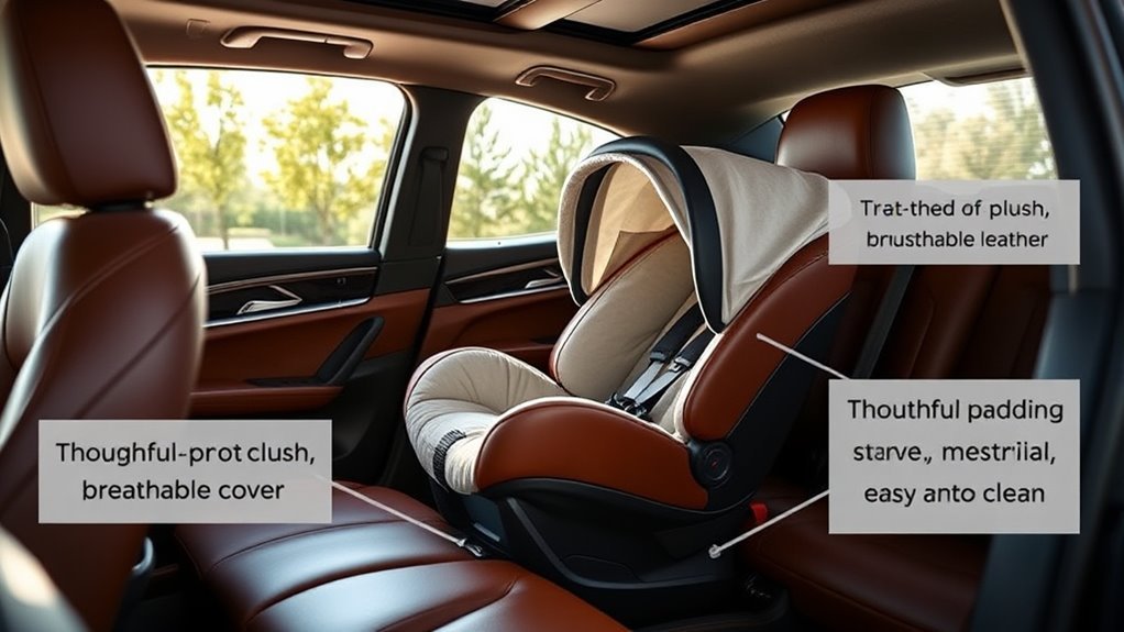 comfortable waterproof seat cover