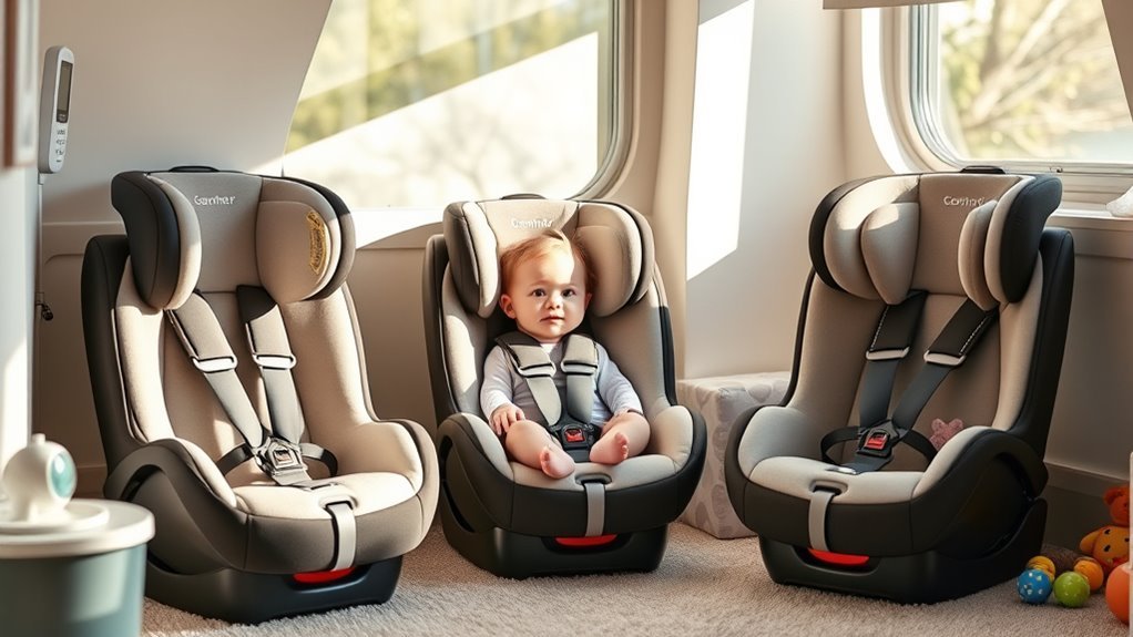 safe adjustable baby car seat