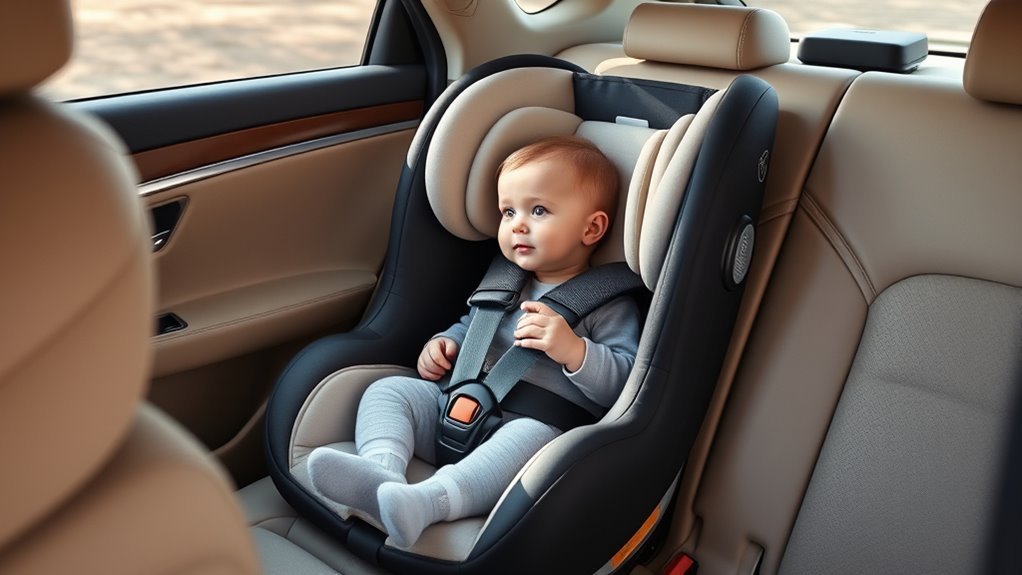 safe adjustable baby car seat