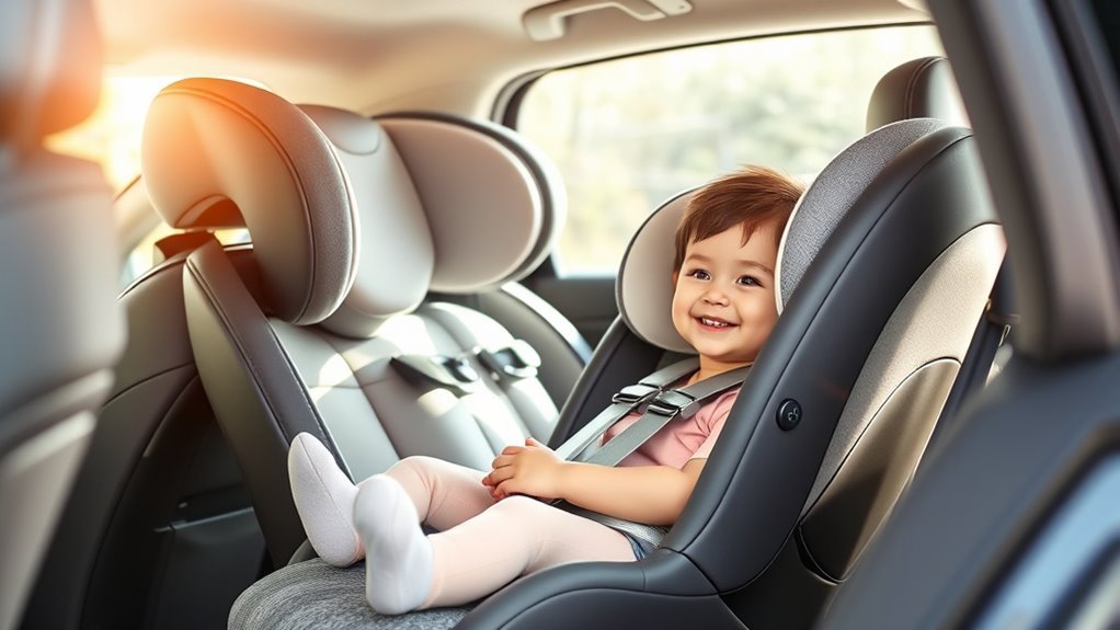 safe adjustable comfortable car seat