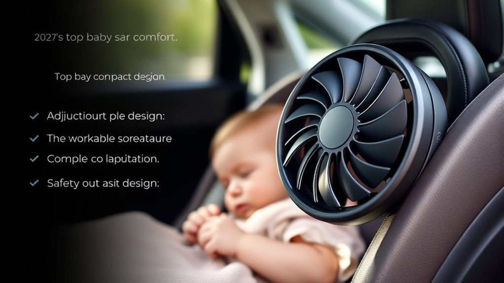 safe quiet adjustable fan