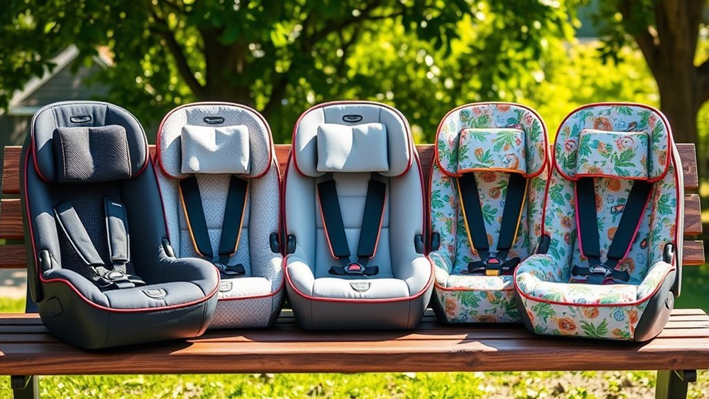 summer baby car seat covers