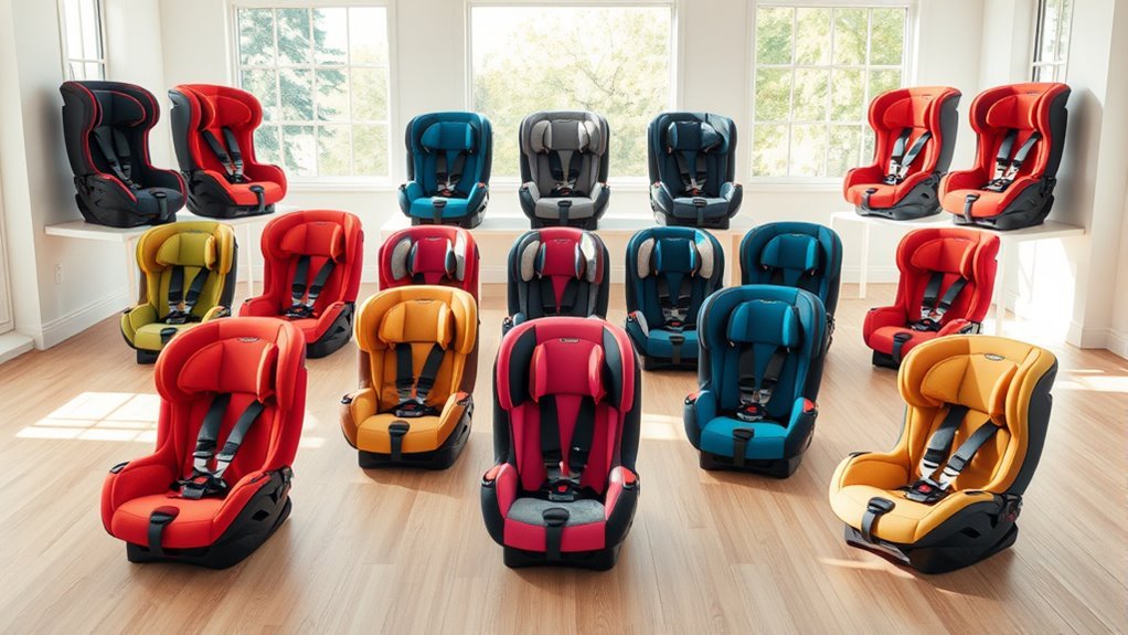 top adjustable infant car seats