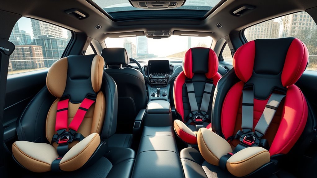 top baby seat positions