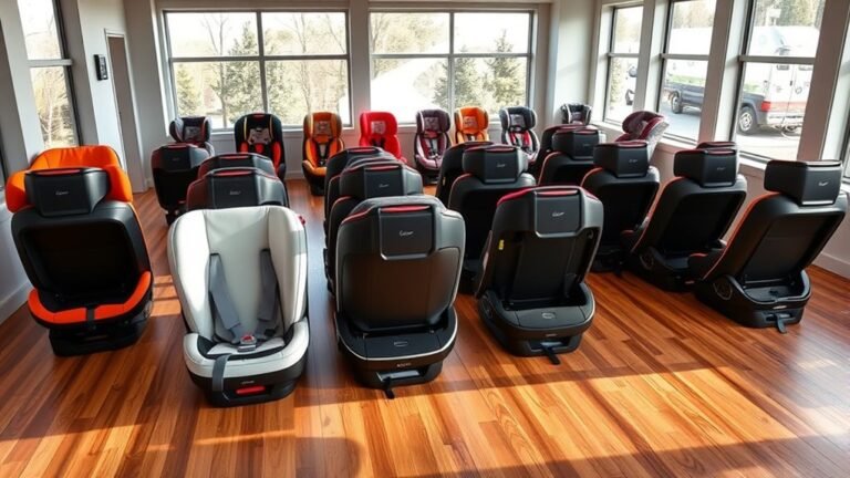 top rear facing car seats