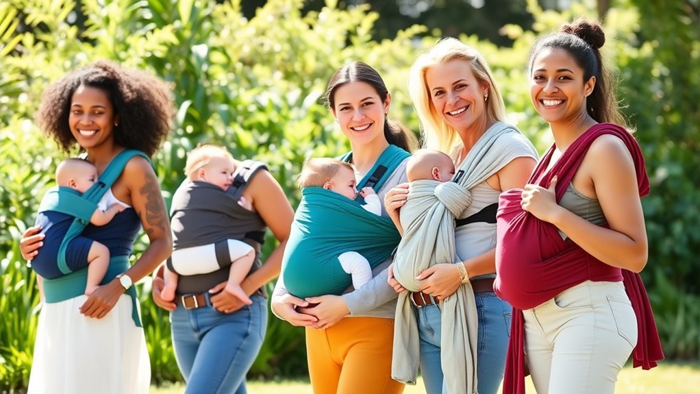 adjustable comfortable breathable carriers
