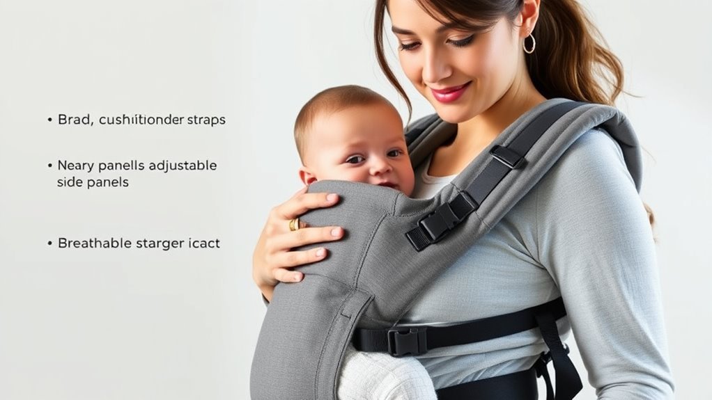 adjustable supportive breathable convenient