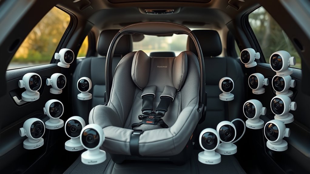 baby car seat cameras
