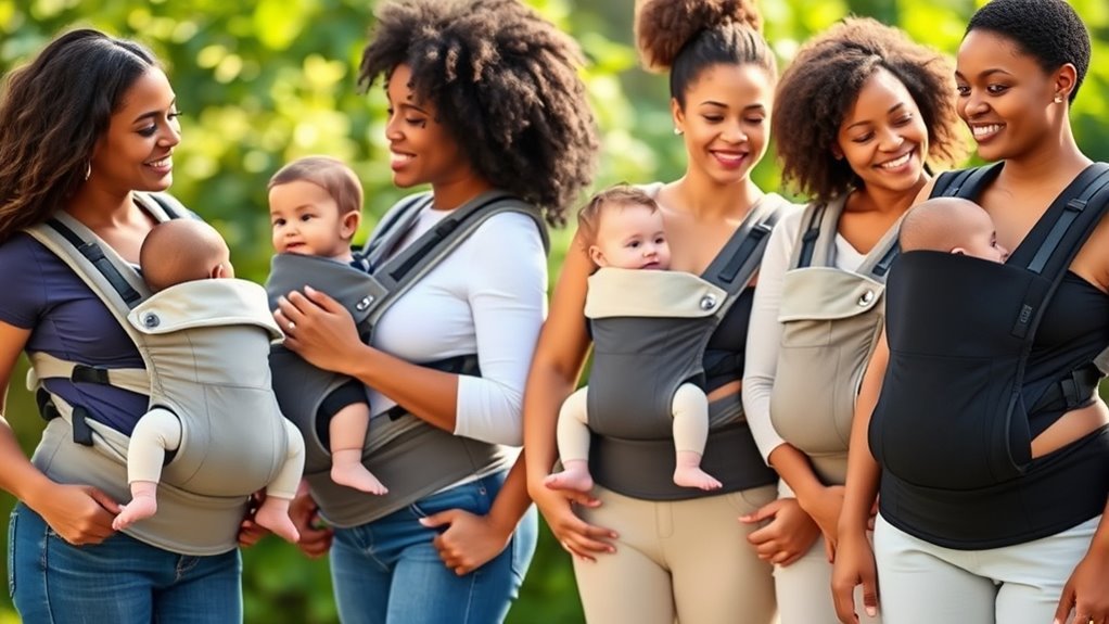 baby carriers for large breasts