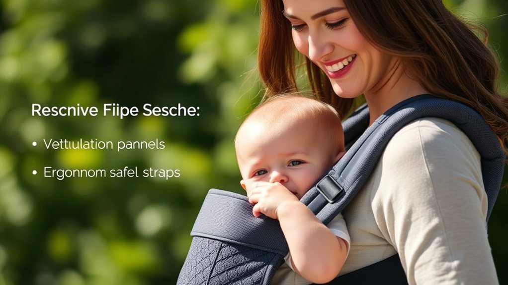 breathable adjustable ergonomic comfort