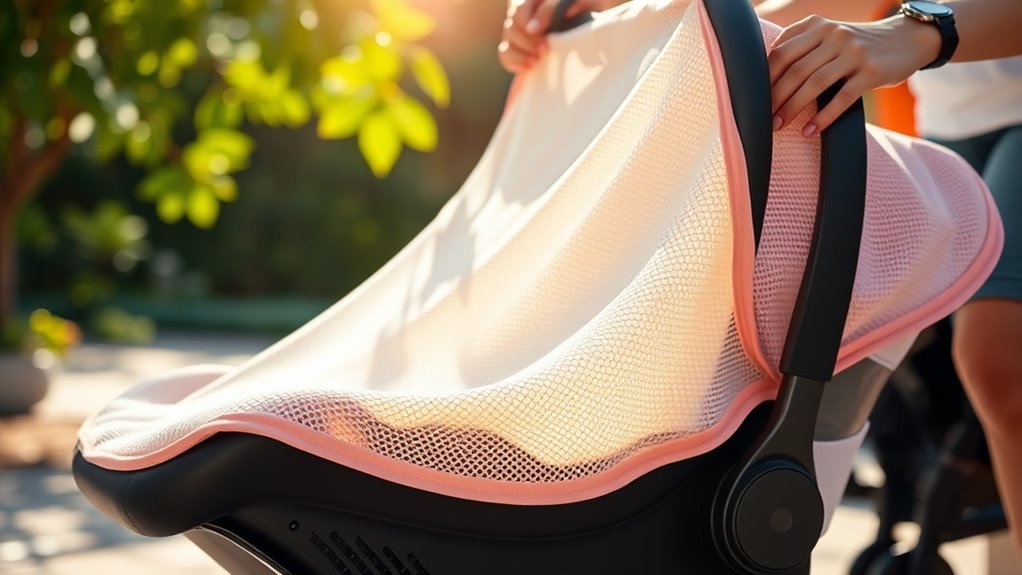 breathable secure sun protection