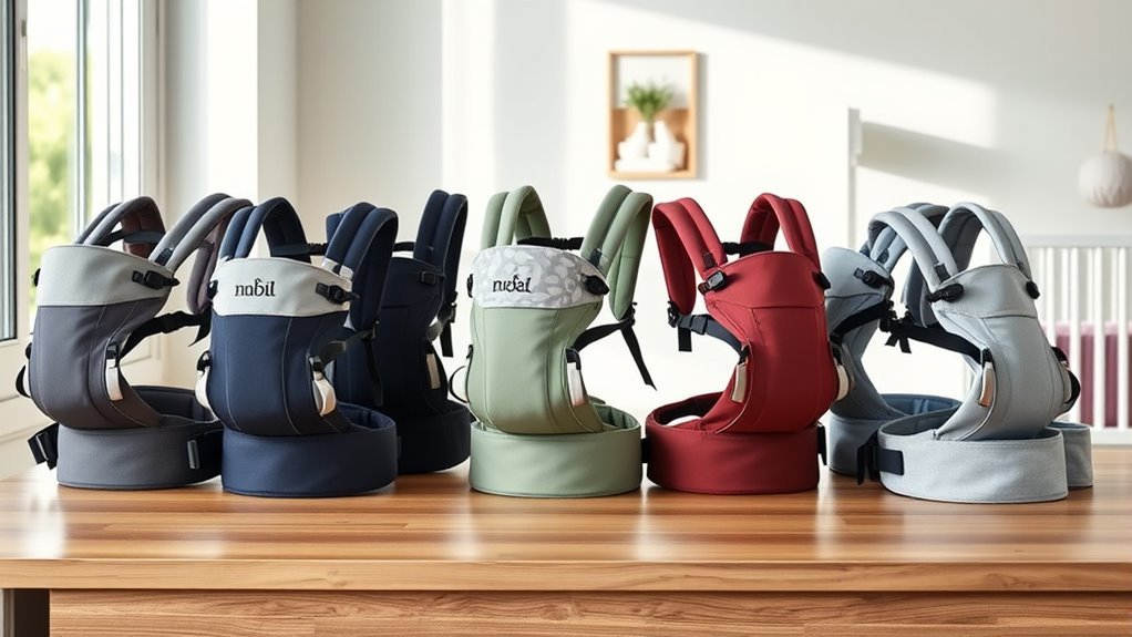 comfortable adjustable baby carrier