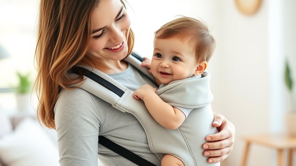 comfortable adjustable baby carrier