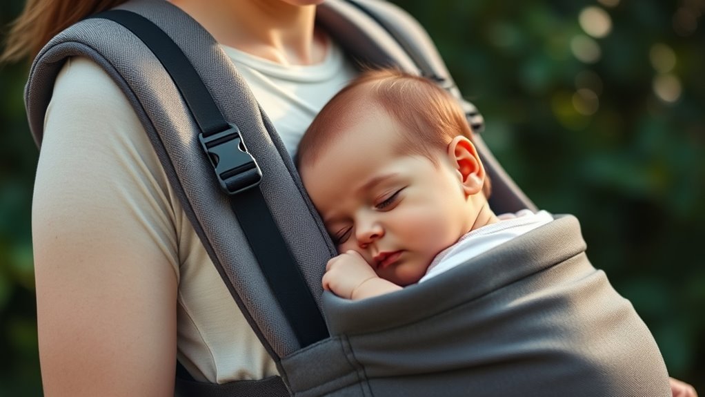 comfortable adjustable baby carrier