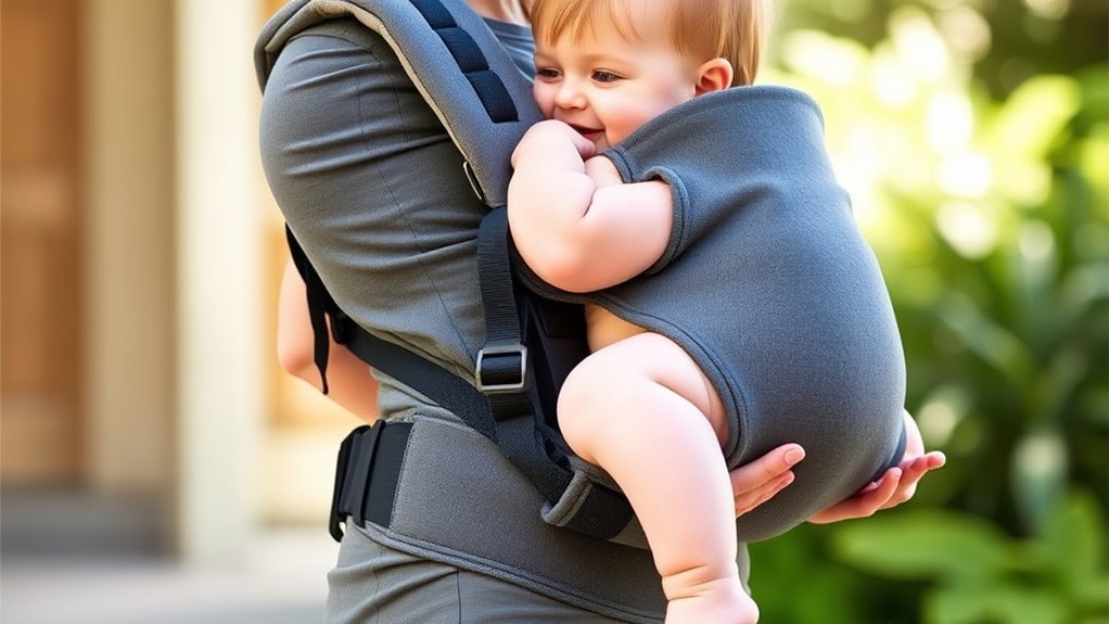 comfortable adjustable baby carrier