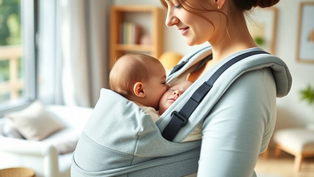 comfortable adjustable breathable carrier