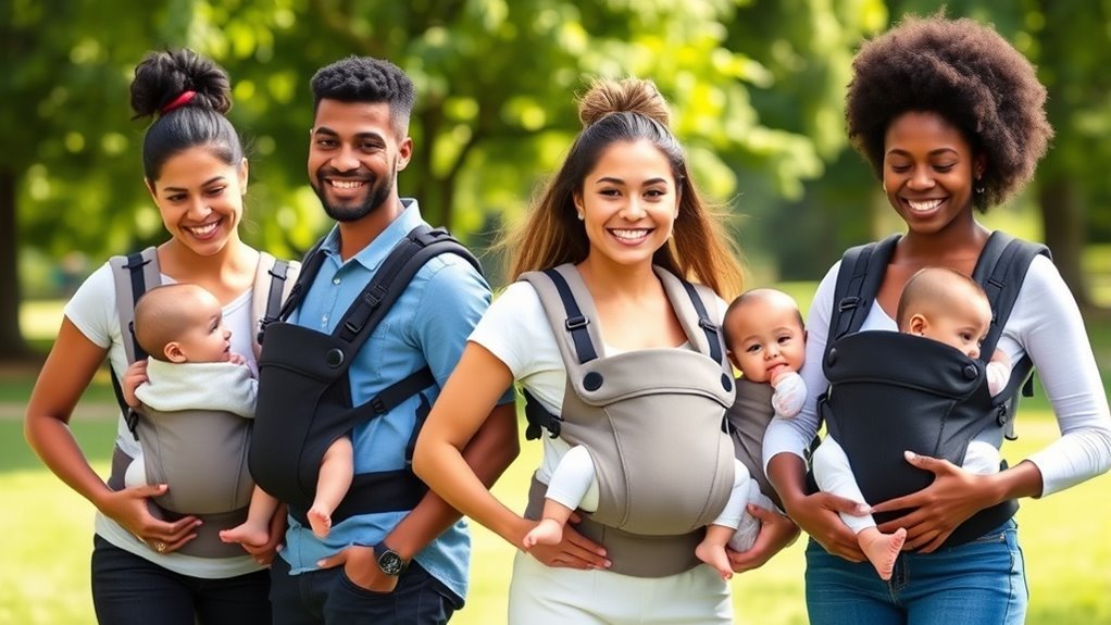 comfortable adjustable ergonomic carrier