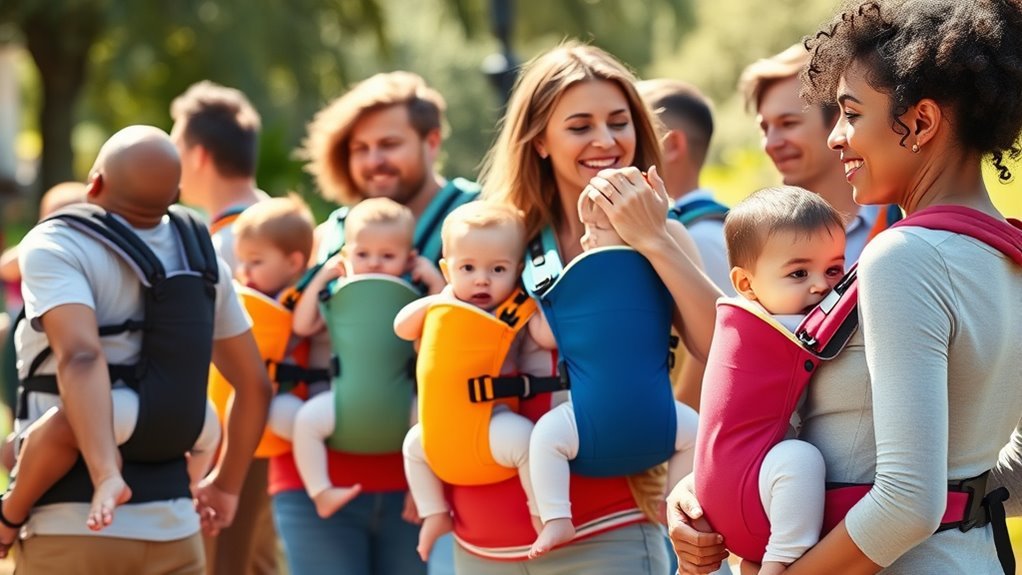 comfortable adjustable ergonomic carrier