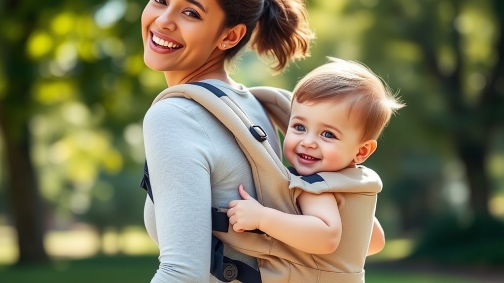 comfortable adjustable ergonomic carrier