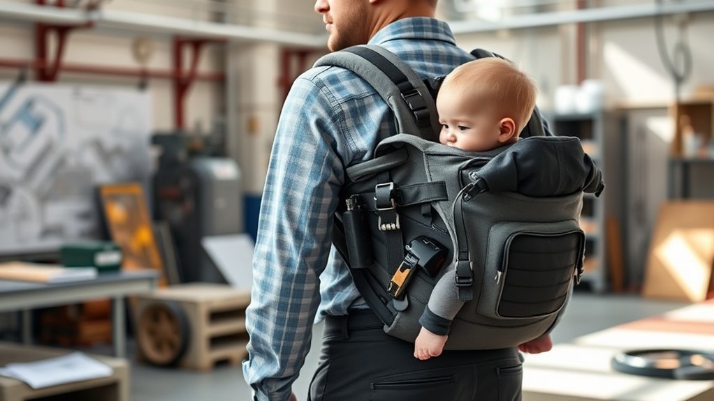 comfortable adjustable ergonomic carriers
