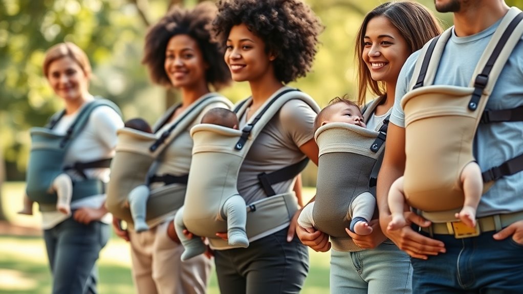 comfortable adjustable portable carrier
