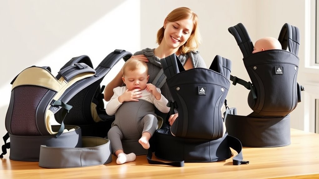 comfortable adjustable safe carrier