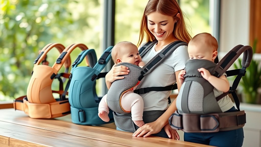 comfortable adjustable safe carrier