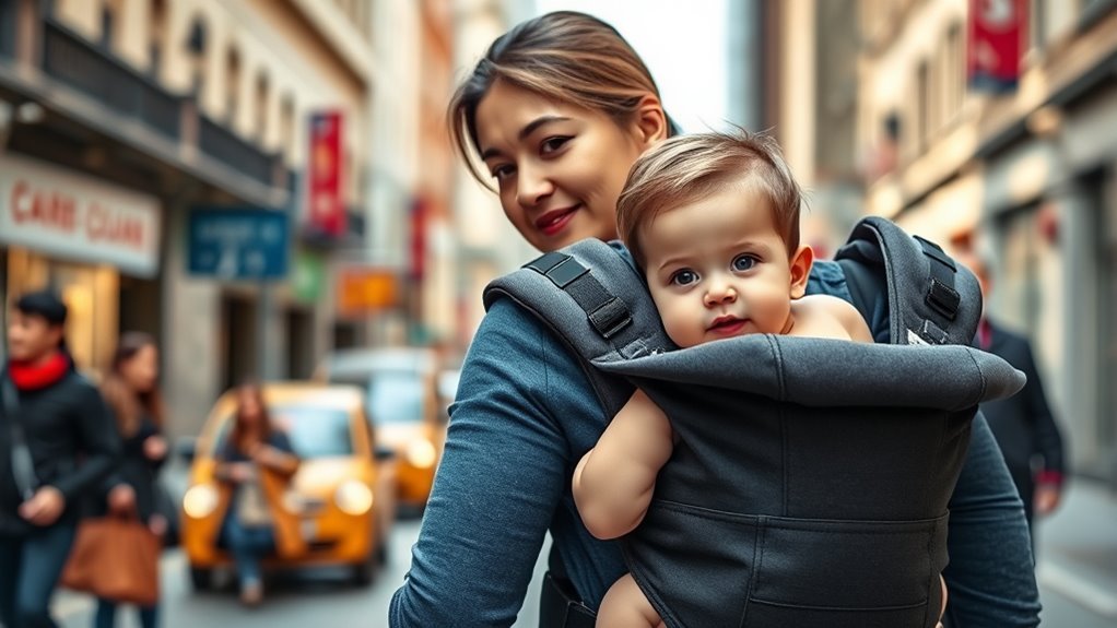 comfortable adjustable safe carrier