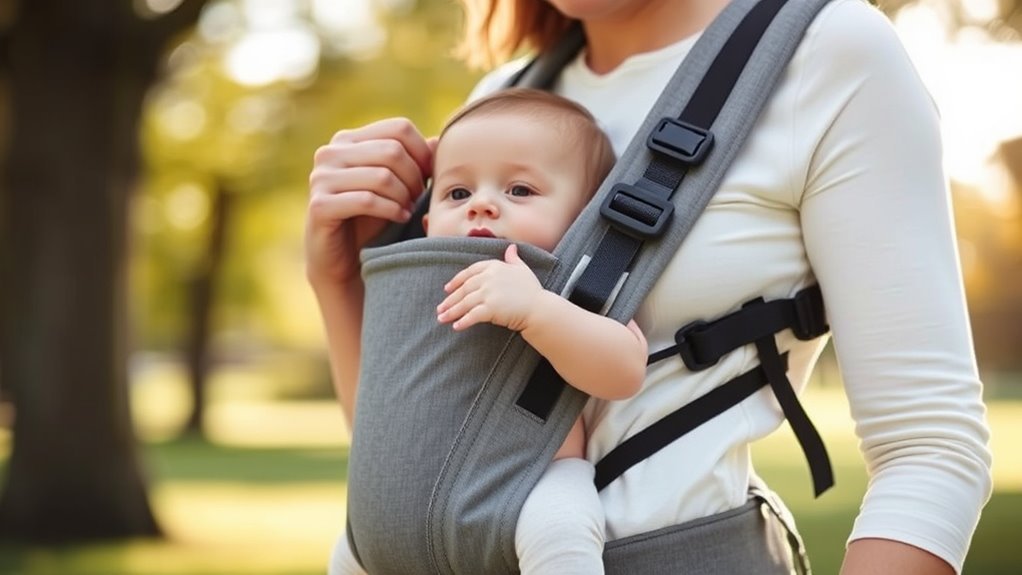 comfortable adjustable safe carrier