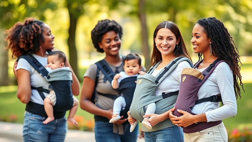 comfortable adjustable safe carriers