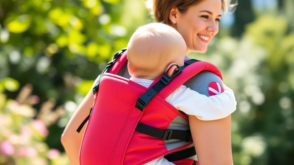 comfortable adjustable safe carriers