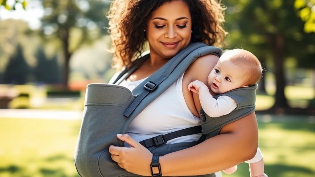 comfortable adjustable supportive carrier