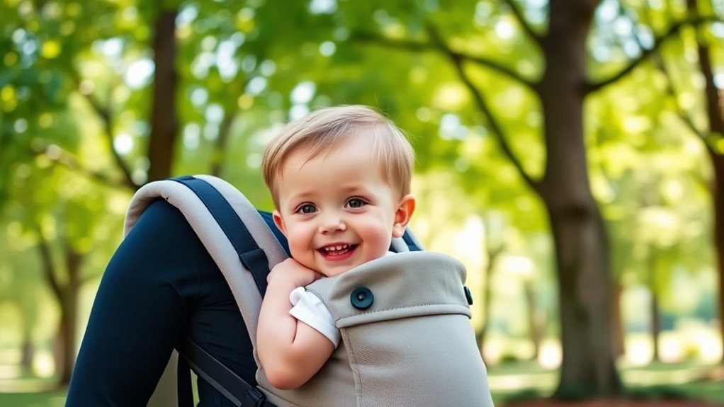 comfortable adjustable toddler carrier