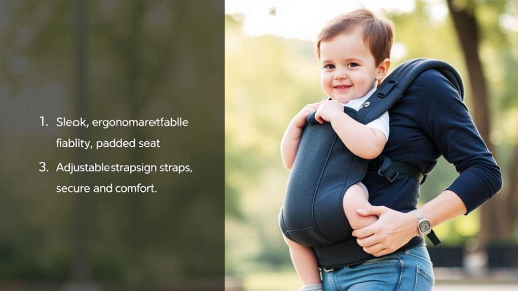 comfortable ergonomic adjustable support